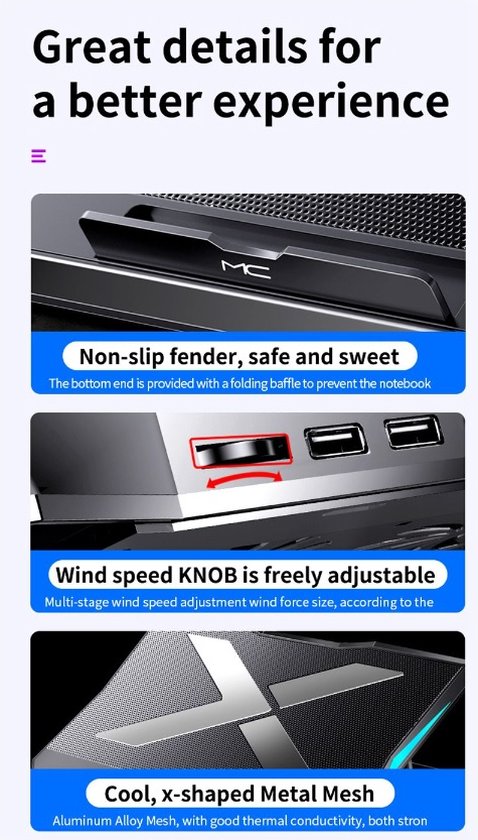 Q3 Laptop koeler