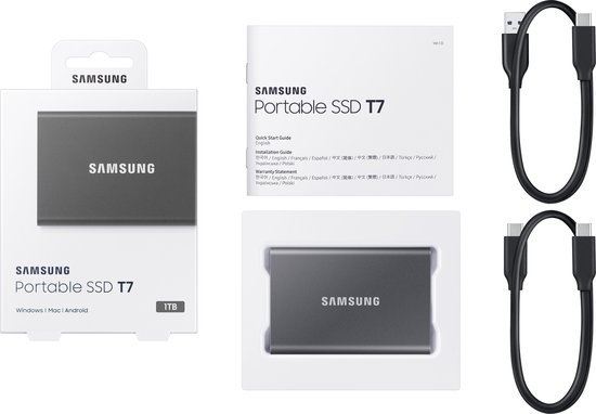 Samsung Portable SSD T7