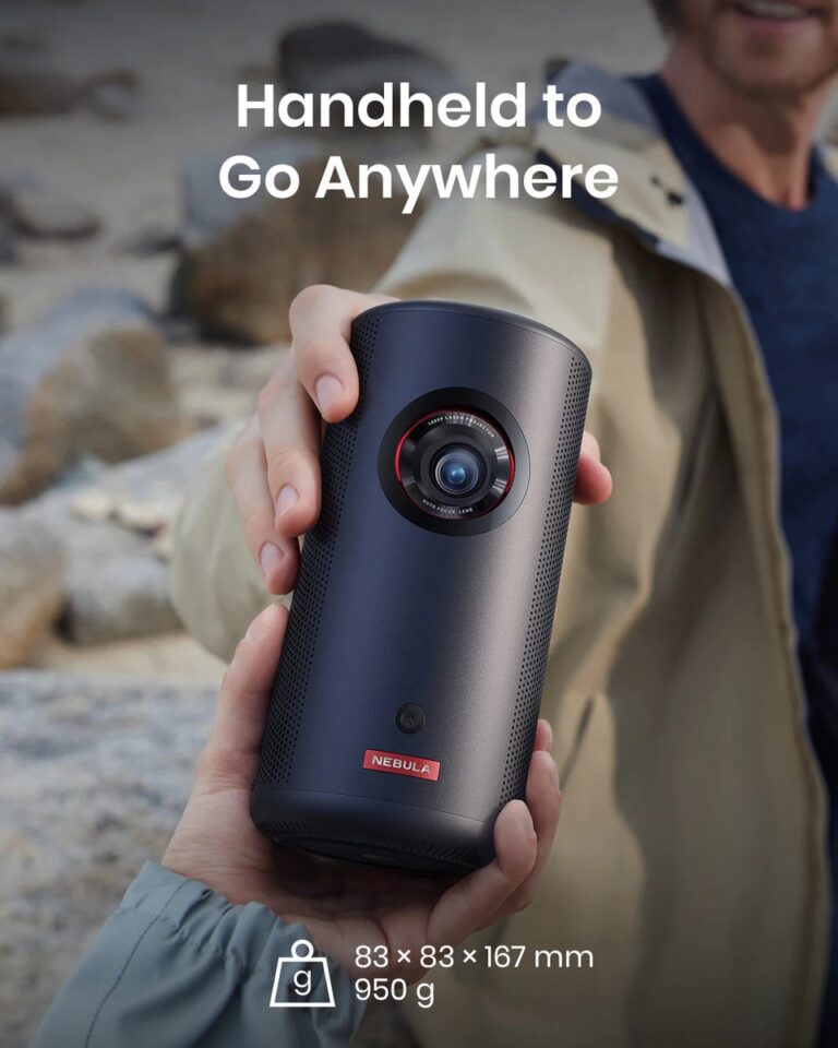 Anker Nebula Capsule 3 Laser Projector | Draagbare bioscoopervaring op z’n best
