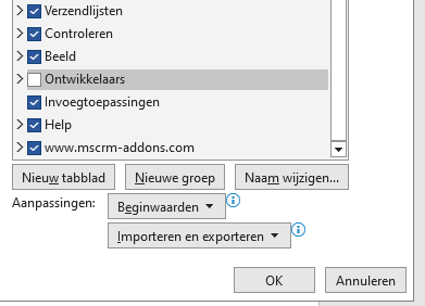 Ontwikkelaars in Word